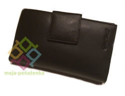 Enrico Benetti dámska kožená peňaženka, čierna (27562-1)