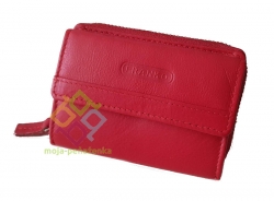 Franko dámska kožená peňaženka, červená (449)