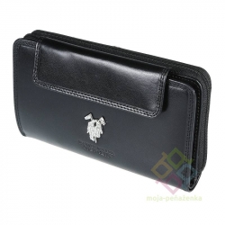 Harvey Miller dámska kožená peňaženka, čierna (3820-G13)