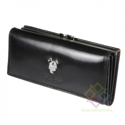 Harvey Miller dámska kožená peňaženka, čierna (3820-G18)