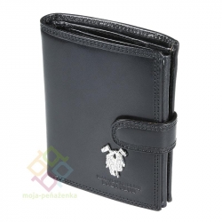 Harvey Miller pánska kožená peňaženka, čierna (3820-PL04)