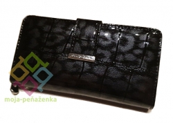 Jennifer Jones dámska kožená peňaženka, čierna (5280-3)