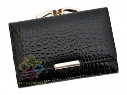 Jennifer Jones dámska kožená peňaženka, čierna (5282)