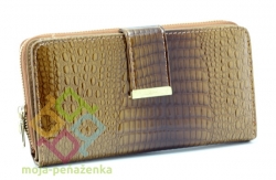 Jennifer Jones dámska kožená peňaženka, hnedá (5280-2)
