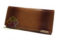 Jennifer Jones dámska kožená peňaženka, hnedá (5288-2)