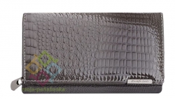 Jennifer Jones dámska kožená peňaženka, sivá (5261-2)