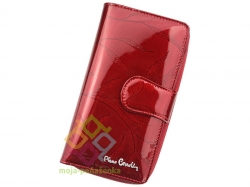 Pierre Cardin dámska kožená peňaženka, červená (02_LEAF_116)