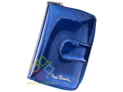 Pierre Cardin dámska kožená peňaženka, modrá (02_LEAF_115)