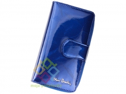 Pierre Cardin dámska kožená peňaženka, modrá (02_LEAF_116)