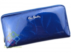 Pierre Cardin dámska kožená peňaženka, modrá (02_LEAF_119)