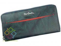Pierre Cardin dámska kožená peňaženka, modrá-červená (TILAK17_8822)