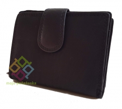 Tillberg dámska kožená peňaženka, čierna (461602)