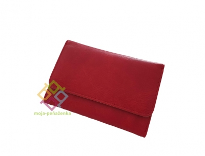 Angel dámska kožená peňaženka, červená (1111)