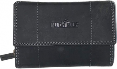 Blue Burry kožená peňaženka, čierna (MH-BB-05)