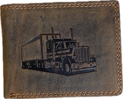 Blue Burry pánska kožená peňaženka, kamion-hnedá 