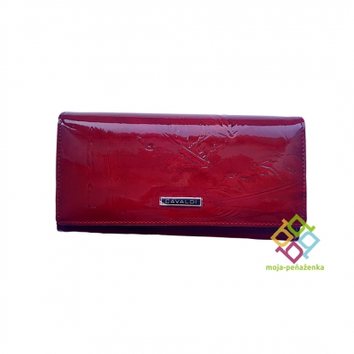Cavaldi dámska kožená peňaženka, červená (879)