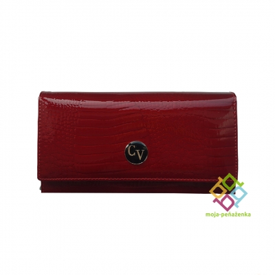 Cavaldi dámska kožená peňaženka, červená (880)