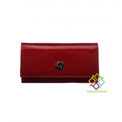 Cavaldi dámska kožená peňaženka, červená (882)