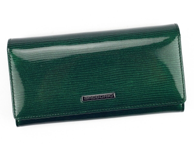  Elegantná dámska peňaženka Gregorio, zelená ( LN-100 )