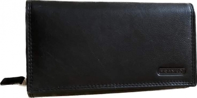 Franko, dámska kožená peňaženka (čierna), BB 11