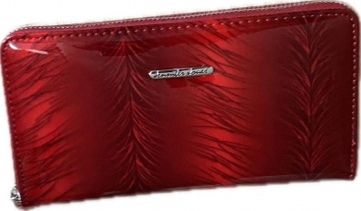 Jennifer Jones dámska kožená peňaženka, červená-lesklá (5295-11)