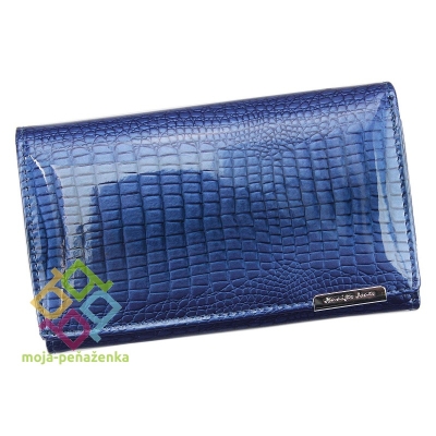 Jennifer Jones dámska kožená peňaženka, modrá (5261-2)