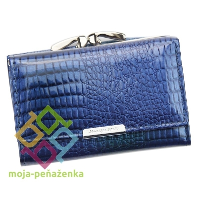 Jennifer Jones dámska kožená peňaženka, modrá (5282-2)