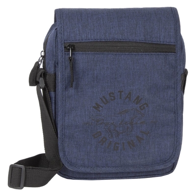 Pánska taška cez rameno Mustang Mendo, modrá 45.112227