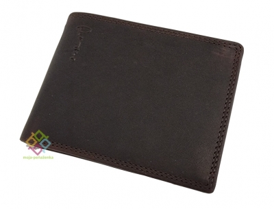 Pedro pánska kožená peňaženka, tmavo hnedá (71015103W)