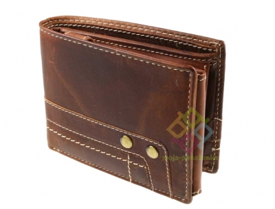 Tillberg pánska kožená peňaženka, hnedá (496666)